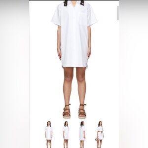 Max Mara White Palau Shirt Dress oversized (medium)